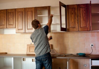 Cabinet refinishing ...