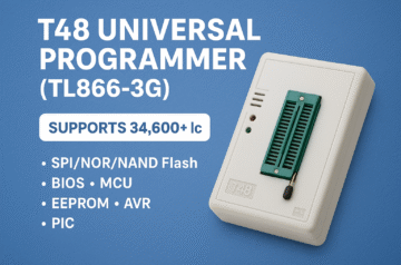 T48 Universal Programmer TL866-3G | Supports 34,600+ ICs