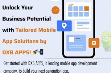 Expert mobile app development Dubai services by DXB APPS