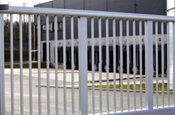Modern Property Security Design by Fencing Company in Dubai