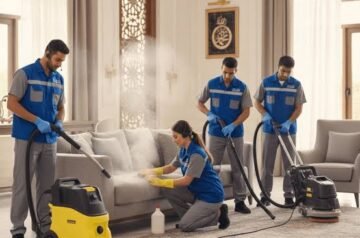 تنظيف الكنب وإزالة الغبار المتراكم بفعالية
